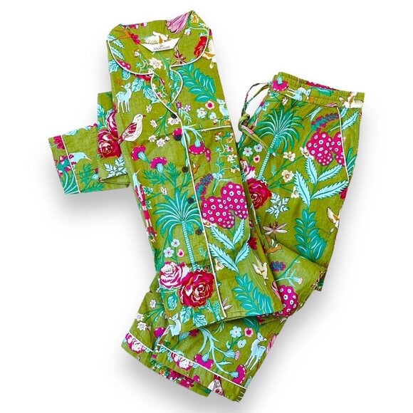 BRAND NEW Bridesmaid Pajamas Shirt, Indian Cotton Pj Sets/ Cotton Pajama Set - Picture 4 of 4